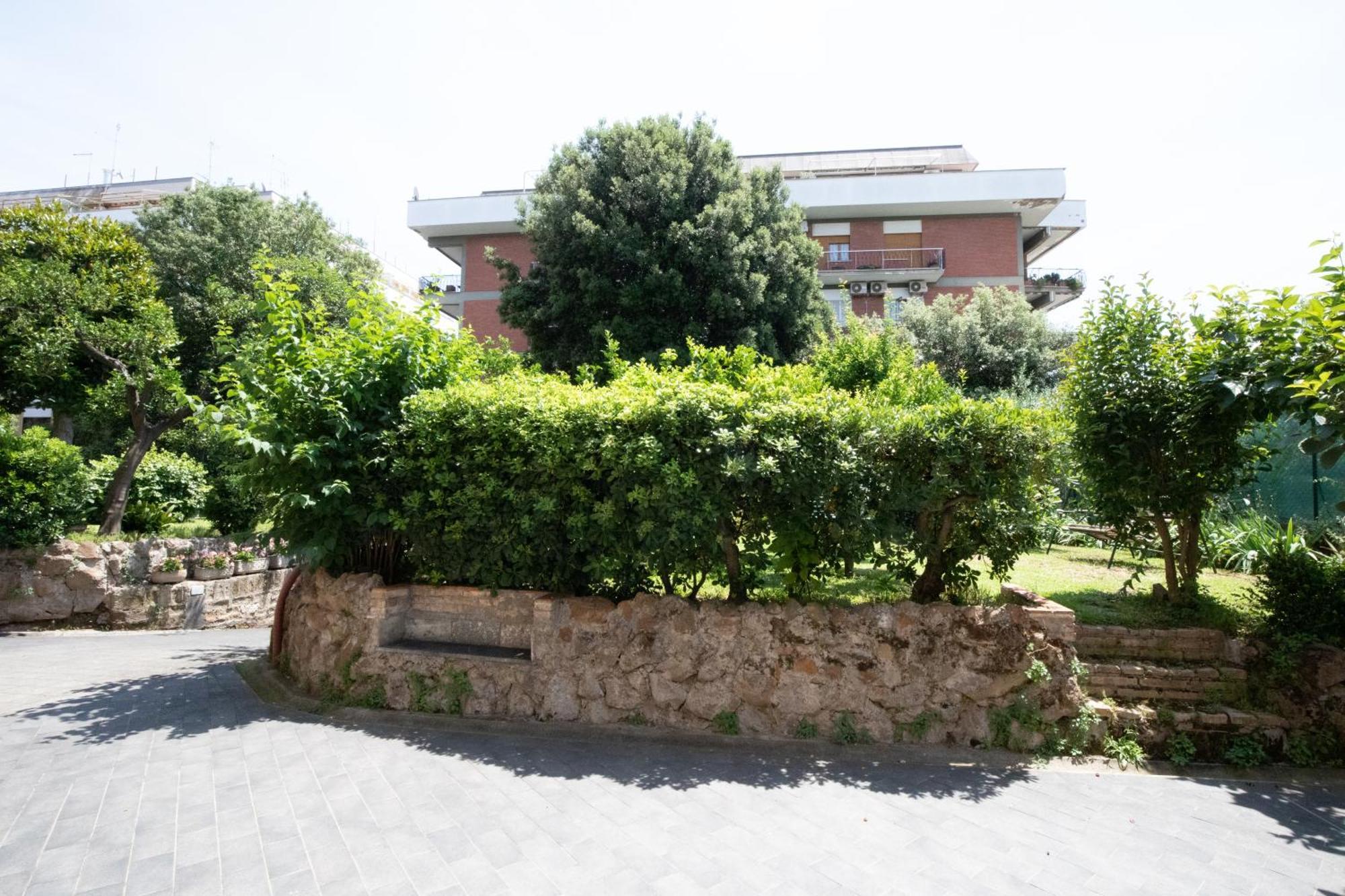Domus Cordara - Splendido Appartamento Nel Verde Roma Esterno foto